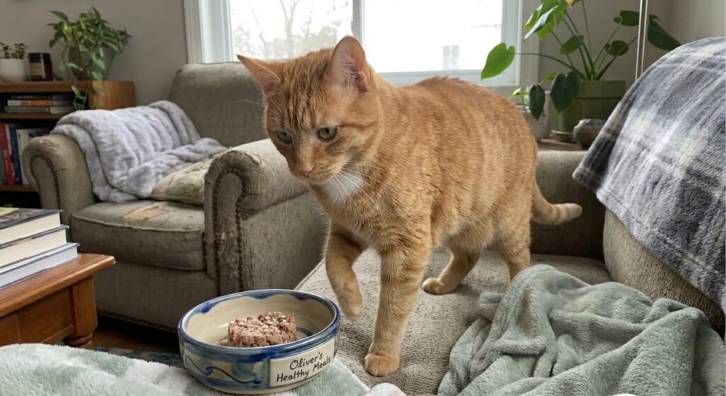 Before and after health results using the best wet cat food for weight loss