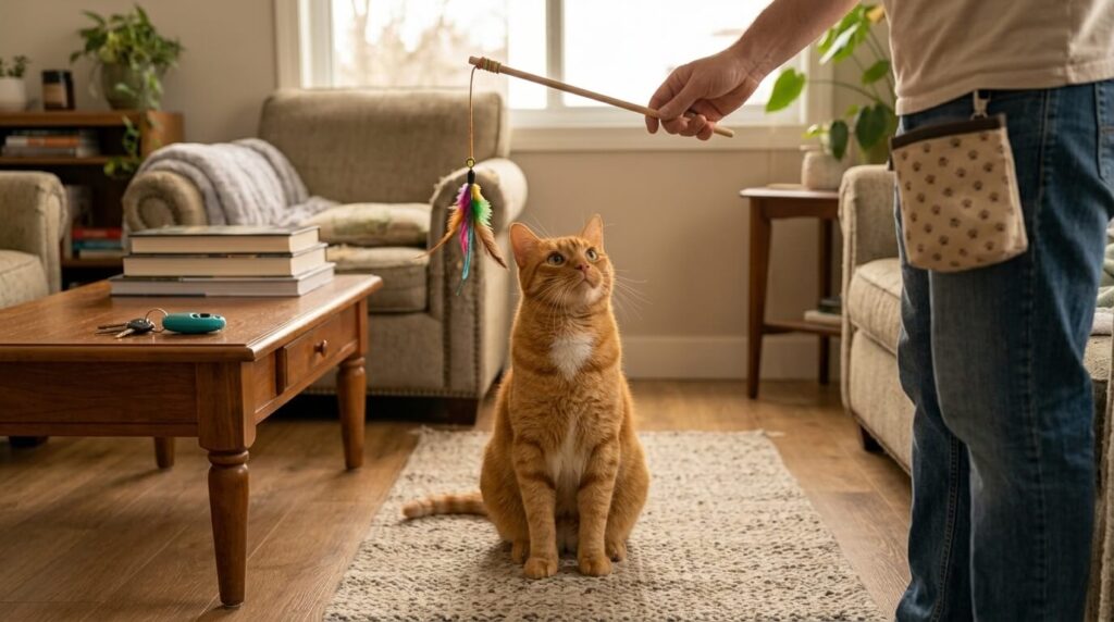 Successful interaction with a kitten after implementing single kitten syndrome protocols