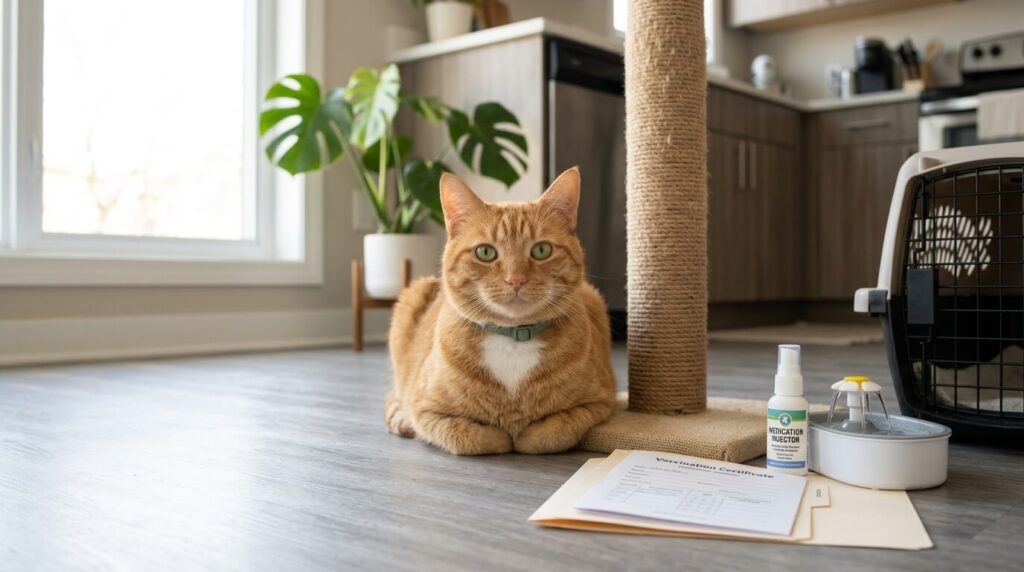 Demonstrating proactive property care as a key renting with a cat tips strategy